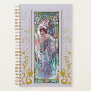 Art Nouveau Alphonse Mucha Soirée Contemplation