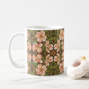 Art Nouveau Blush Dogwood Kaffeetasse
