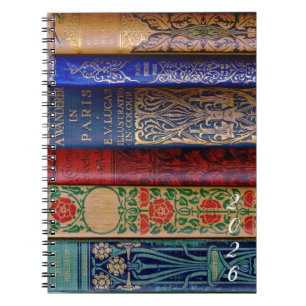 Art Nouveau Buchliebhaber-Journal 2026 Notizblock