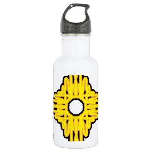 Art Nouveau Burst Edelstahlflasche