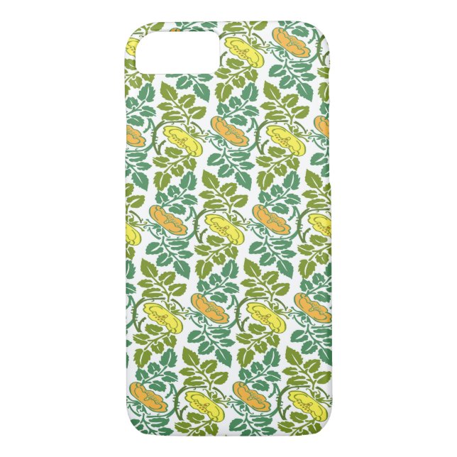 Art Nouveau Buttercup Tapete Case-Mate iPhone Hülle (Rückseite)