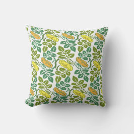 Art Nouveau Buttercup Tapete Kissen