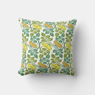 Art Nouveau Buttercup Tapete Kissen