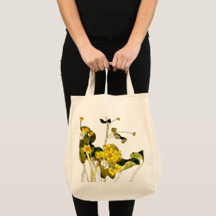 Art Nouveau Buttercups Tragetasche
