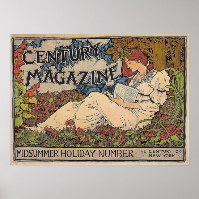 Art Nouveau - Century Magazine Poster (Vorne)