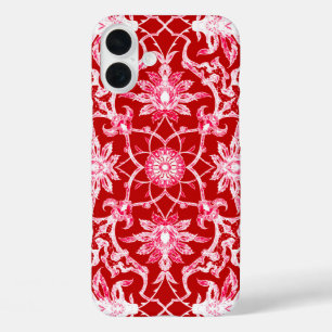 Art Nouveau Chinese Pattern - Deep Red title_seo2