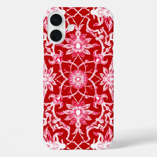 Art Nouveau Chinese Pattern - Deep Red title_seo2 (Rückseite)