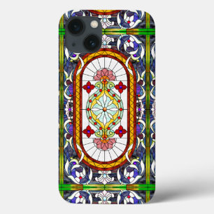 Art Nouveau Colorful Tiffany gestanztes Glas Fenst title_seo2