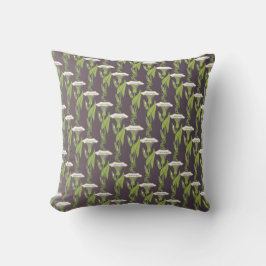 Art Nouveau dark Ipomoea Tapete Kissen