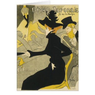 Art Nouveau, Divan Japonais von Toulouse Lautrec