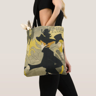 Art Nouveau, Divan Japonais von Toulouse Lautrec Tasche