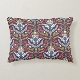 Art Nouveau Druck mit warmer Tönung Dekokissen