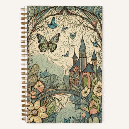 Art Nouveau Fairy Journal Notizbuch