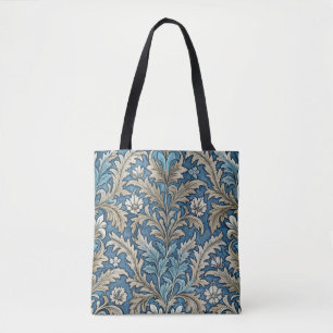 Art Nouveau Floral Tapete Muster Tasche