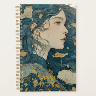 Art Nouveau Floral Woman Planer