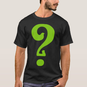 Art Nouveau Fragezeichen T-Shirt