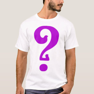 Art Nouveau Fragezeichen T-Shirt