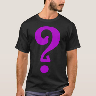 Art Nouveau Fragezeichen T-Shirt