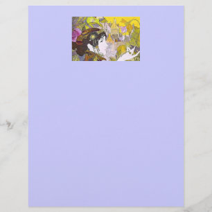 Art Nouveau Frau Flyer