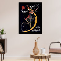 Art Nouveau French Bicycle Ad