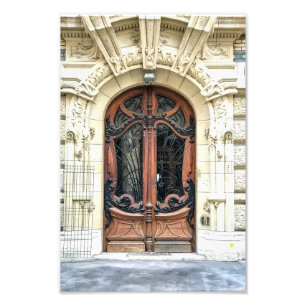 Art Nouveau French Door Lavirotte Paris Fotodruck