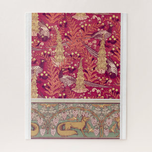 Art Nouveau Fuchs Fasan Foxglove verneuil