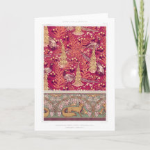 Art Nouveau Fuchs Fasan Foxglove verneuil
