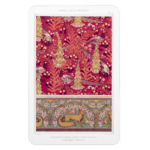 Art Nouveau Fuchs Fasan Foxglove verneuil