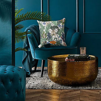 Art Nouveau Garden Muse Design Kissen