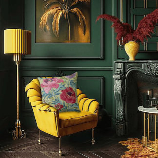 Art Nouveau Garden Muse Design Kissen