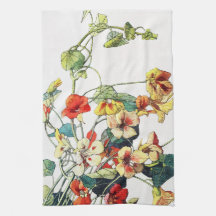 Art Nouveau Garden Nasturtium Blume