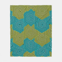 Art Nouveau geometrisches Muster 