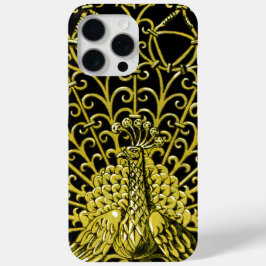 Art Nouveau Gold Peacock Case-Mate iPhone Hülle