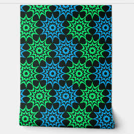 Art Nouveau Hex Star Pattern  Tapete