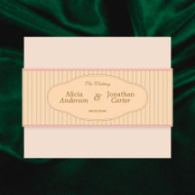 Art Nouveau Hochzeit mit aufwendiger Verzierung