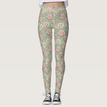 Art Nouveau Inspired Roses In Shades Of Dusty Pink