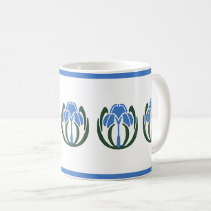 Art Nouveau Iris Kaffeetasse