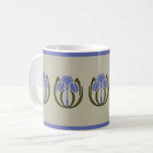 Art Nouveau Iris Tasse
