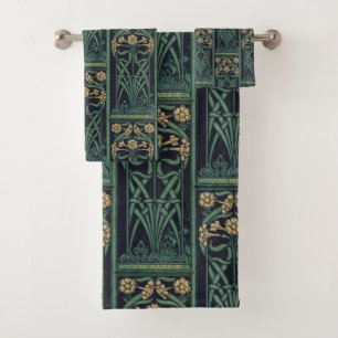Art Nouveau J.M. Barrie Badhandtuch Set