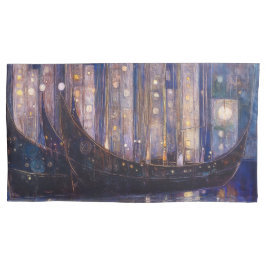 Art Nouveau King Pair Pillowcases Kissenbezug