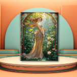 Art Nouveau Lady of the Lilies Planer<br><div class="desc">Inspired by classic Art Nouveau portraiture,  the Lady of the Lilies Planner captures the beauty of feminine grace and natural harmony. With its soft color palette and fluid lines,  it’s perfect for anyone who loves art,  history,  and timeless design.</div>