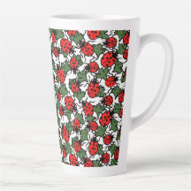 Art Nouveau Ladybug Insektenmuster