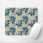 Art Nouveau Lily of the Valley Flower Verneuil  Mousepad<br><div class="desc">Embrace the delicate charm of spring with this exquisite Lily of the Valley (Muguet) pattern. Sourced from the influential 1896 portfolio "La Plante et ses Applications Ornementales, " this design was illustrated by the celebrated Art Nouveau master Maurice Pillard Verneuil. The pattern features the iconic bell-shaped white flowers and graceful,...</div>