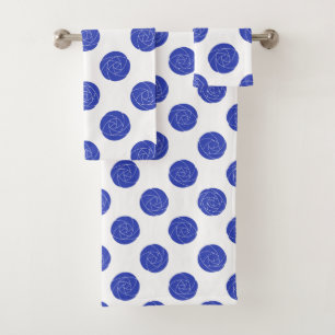 Art Nouveau Mackintosh Rose Retro Floral Bleu