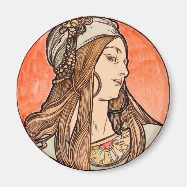 Art Nouveau Magnet (Vorne)