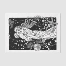 Art Nouveau Mother & Child Decoupage Tissue Paper Seidenpapier