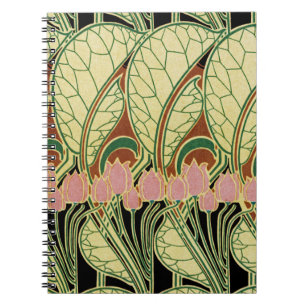 Art Nouveau Muster #1 Notizblock