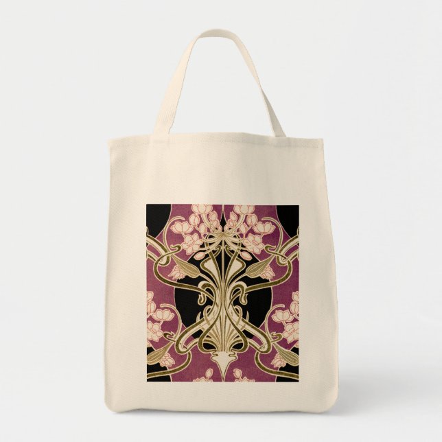 Art Nouveau Muster #2 Tragetasche (Vorne)
