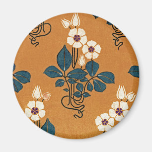 Art Nouveau Muster #7 Magnet