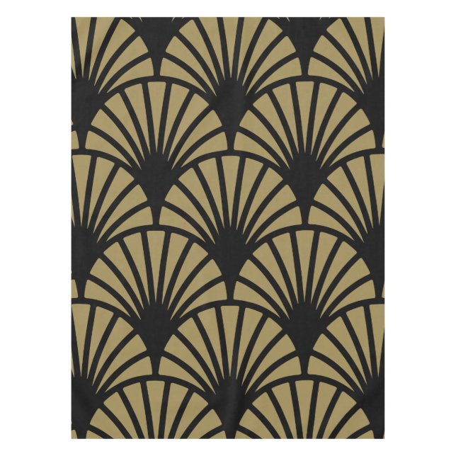 Art Nouveau Muster Print Tischdecke (Vorderseite)